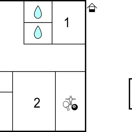 Σπίτι διακοπών 2 Bedroom Cozy In
